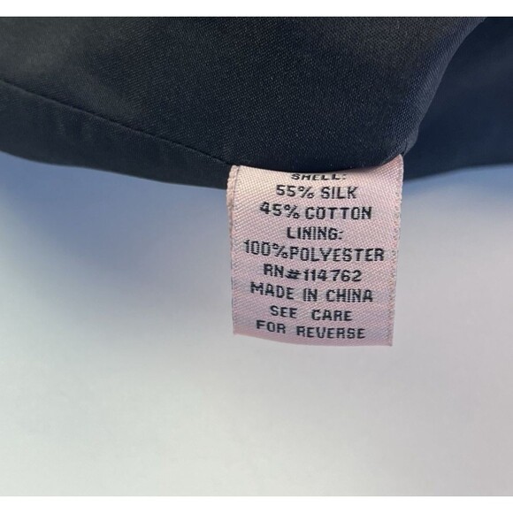 Vtg Decaprio Midi Halter Dress 12 Silk 3D Flower Fairy Whimsigoth Retro Pinup - Picture 11 of 13